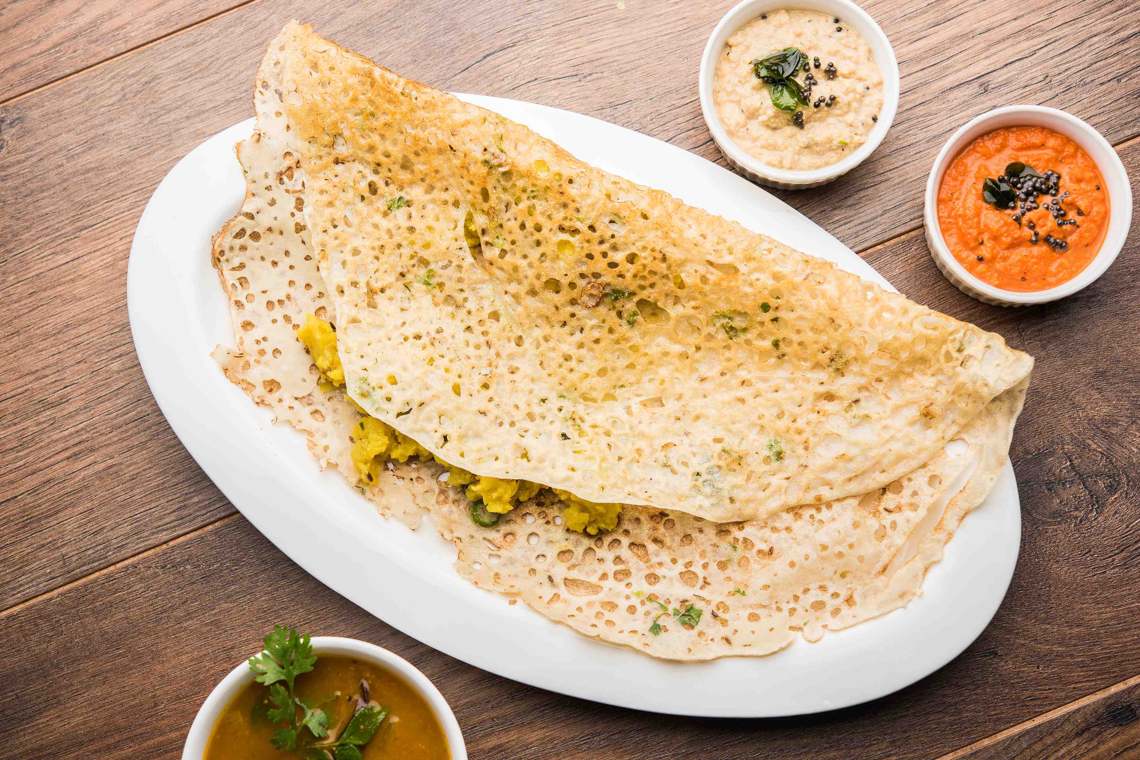 Plain Ravva Dosa